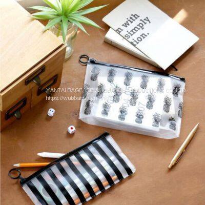 Zipper File Bags File Holders With Grid Travel Pouch as Multipurpose Organizer - Clear Mesh Weatherproof Protection photo-5