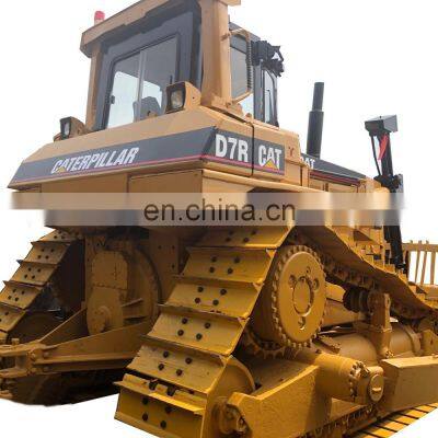 Construction machinery used CAT D7r Crawler Tractor Bulldozers dozers