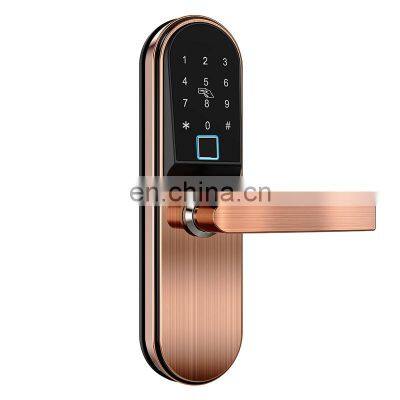 Cardoria Keyless Door Finger Fingerprint Entry Electric Ttlock Smart Alexa Gate Locks Wifi Home Intelligent Lock