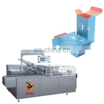 High speed carton box packing machine equipment automatic cartoning machine