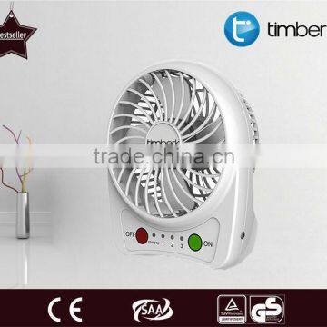 Multi-functional Rechargeable MINI USB Fan Li-ion Battery Fan photo-6