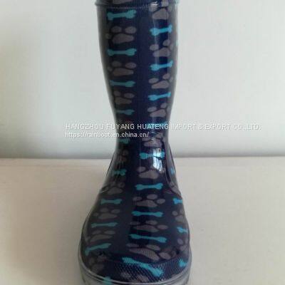 Cartoon Kid Rain Boots,Colourful Child Boots,Children Transparent Rain Boot,LED Kid Boots,LED Children Boots photo-3