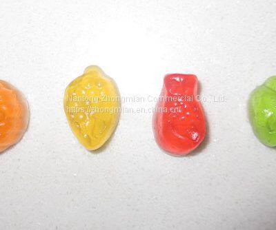 Assorted Fruit OEM Halal Gummy Candy With Different Shapes in Bag/Jar/Bottle/ photo-4