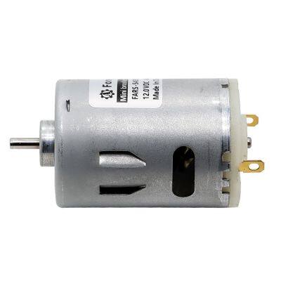 RS-545SA OD Φ 35.8/36 mm Carbon Brush DC Motor With Plastic End Cap photo-2