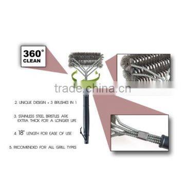 2016 New Creative Barbecue Cleaning Tool GRILL BRUSH photo-4