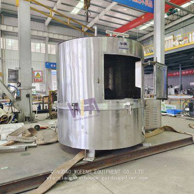 Farm Equipment Slaughtering Line Cattle Hoof Dehairer Machine Cow Abattoir Slaughterhouse Machinery photo-4