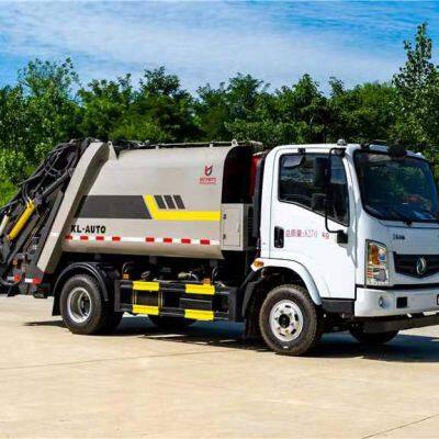 Garbage Truck Cleaning City Street Trash Bin Washing Trucks Garbage Compression Truck