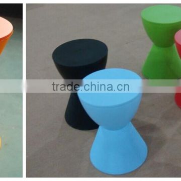 Global market living room furniture new design stool plastic seat