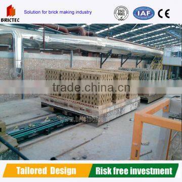 Efficient Burning Tunnel Kiln for Red Brick Production Line photo-5