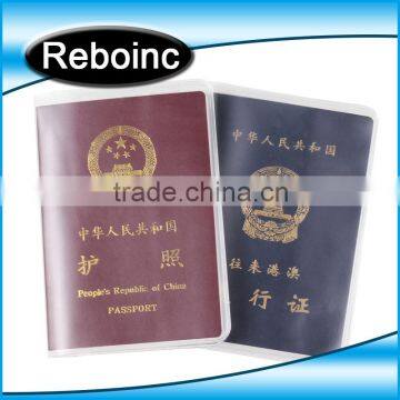 Clear Pvc Vinyl Passport Holder Plastic Passport Sleeve Cover photo-4