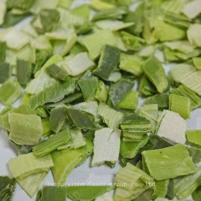 Organic freeze dried leek