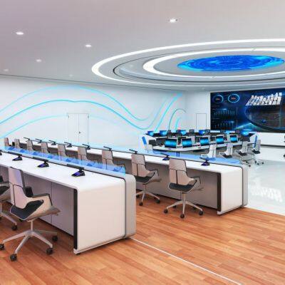 911Control Room Console Industrial Control Center Console photo-2