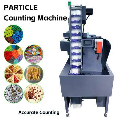 Vertical packaging machine particle counting machine