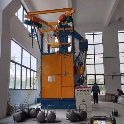 Q3730 Hook type shot blasting machine, steel sandblasting and sanding machine, with engine, motor, core components, and other service equipment