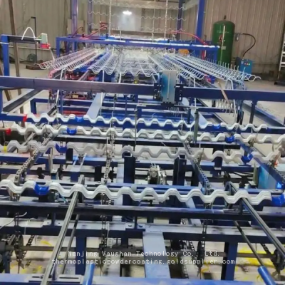 PVC PE-Coated Zigzag Wiggle Wire Making Machine Line, Greenhouse Spring Wire Production Equipment