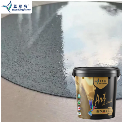 Chinese Blue Kingfisher Epoxy Floor Paint Factory， Wear-resistant and Anti-rolling