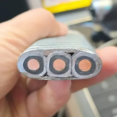 Durable ESP Cable With Flat Pack Design, Enhanced Reliability for Submersible Pump Systems.
