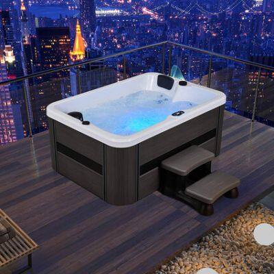 Luxury 4 Person Acrylic Jetted Outdoor Hot Tub Spa photo-1