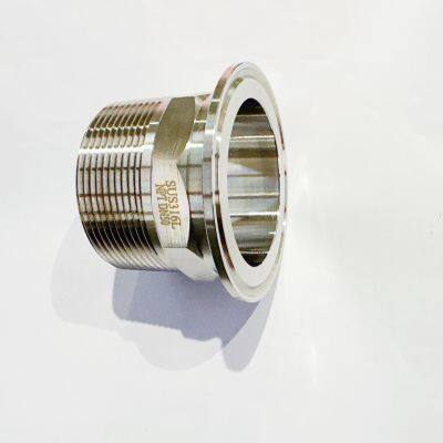 Female Nipple Tc Pipe Fitting Connector Adaptor Tri Clover Clamp Triclamp Thread Adapter