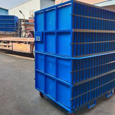 Industrial Metal Turnover Trolley With Adjustable Height photo-5