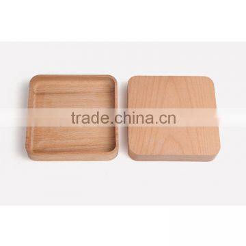Quality Wooden Plate Round Beech Wood Tray Quality Choice photo-4