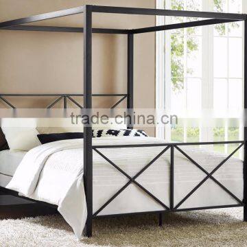 metal pipe bed frame