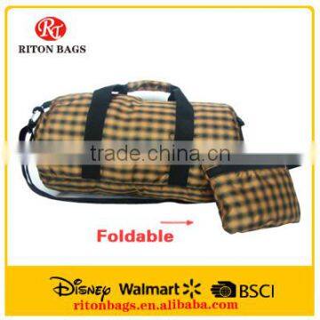 Classic design foldable bag for travel