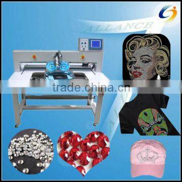 2014 NEW!!! automatic ultrasonic hot fix rhinestone setting machine