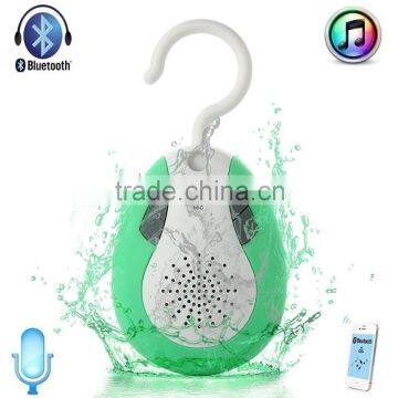 2015 Newly Unique Design Waterproof Speaker With FM Radio for Home Bathroom Sports