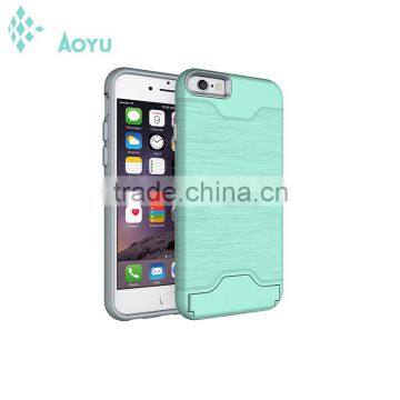 Hard PC Plastic bumper flexible Clear TPU shell Mobile Phone Case for iPhone 6