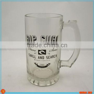 16oz.Glass Beer stein mug custom printing