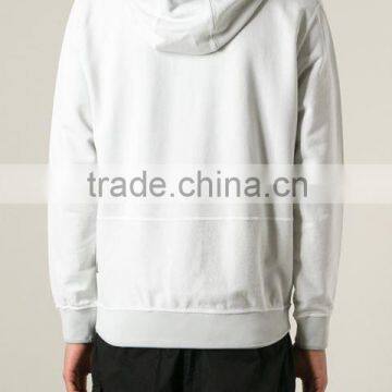 Custom Mens White Zipper Hoodies With Pocket photo-3