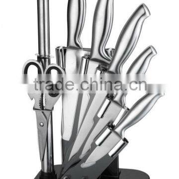 430 S/S HANDLE 8PCS KITCHEN KNIFE SET