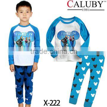Lastest Hot Baby Pajamas Cotton Baby Kids Sleepwear Children Clothing Sets photo-3