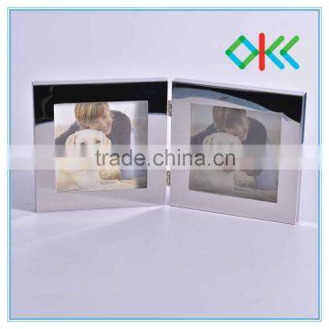 silver plated photo frame black photo frame