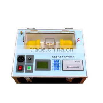 Oil High Voltage Breakdown Voltage Testing / Transformer Oil Tester