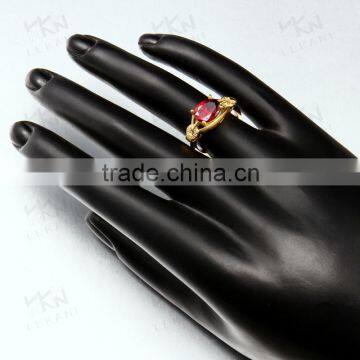 China Factory Wholesale Directly Low Price 2015 New Design Indian Emerald Stone Ring photo-5