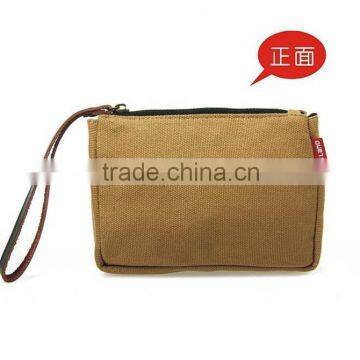 Hot Sell Ladies Easy Carry Large Canvas Makeup Bag Mobile Case Canvas for Women photo-3