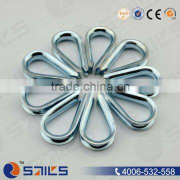 forged galvanized marine rope thimbles eye bolt