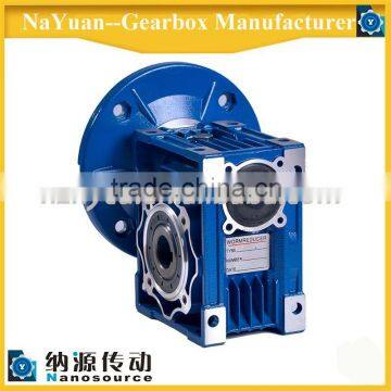 NRV 025 50:1 High Quality Aluminium Alloy Housing Small Worm Gearbox photo-5