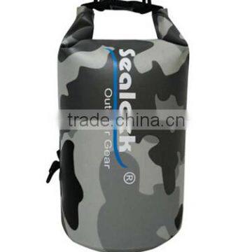 Heavy duty camouflage waterproof dry bag for swimsuit