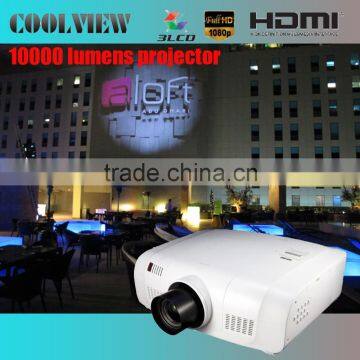 3LCD Full HD HDMI DVI support edge blending built in wuxga 1920x1200 10000 lumens full hd full cinema 360 degree