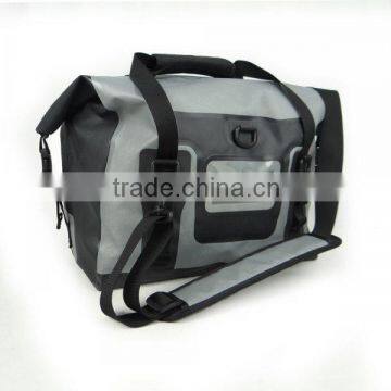 Tarpaulin rolling plain waterproof duffel bags for travelling