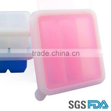 2016 HOT Freezer Silicone Ice Cube Tray With Lid photo-3