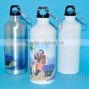 New Arrival Slim 600ml Blank Aluminium Transfer Sport Bottle With Coating photo-3