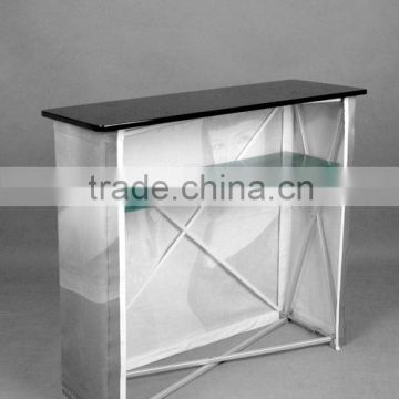 Aluminum promotion table