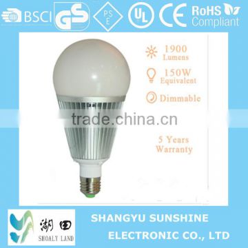 CE RoHs 5W 7W 9W 12W 15W 20W 25W E27 LED Bulb