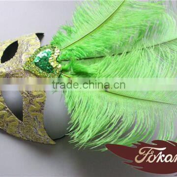 Wholesale Venetian Mask Ostrich Feather Decoration And Halloween Accessories photo-4