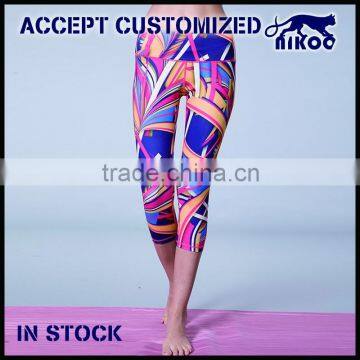 In Stock Digital Print Yoga Pants