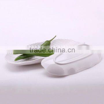 Leaf Shape Melamine Dish Plate photo-2